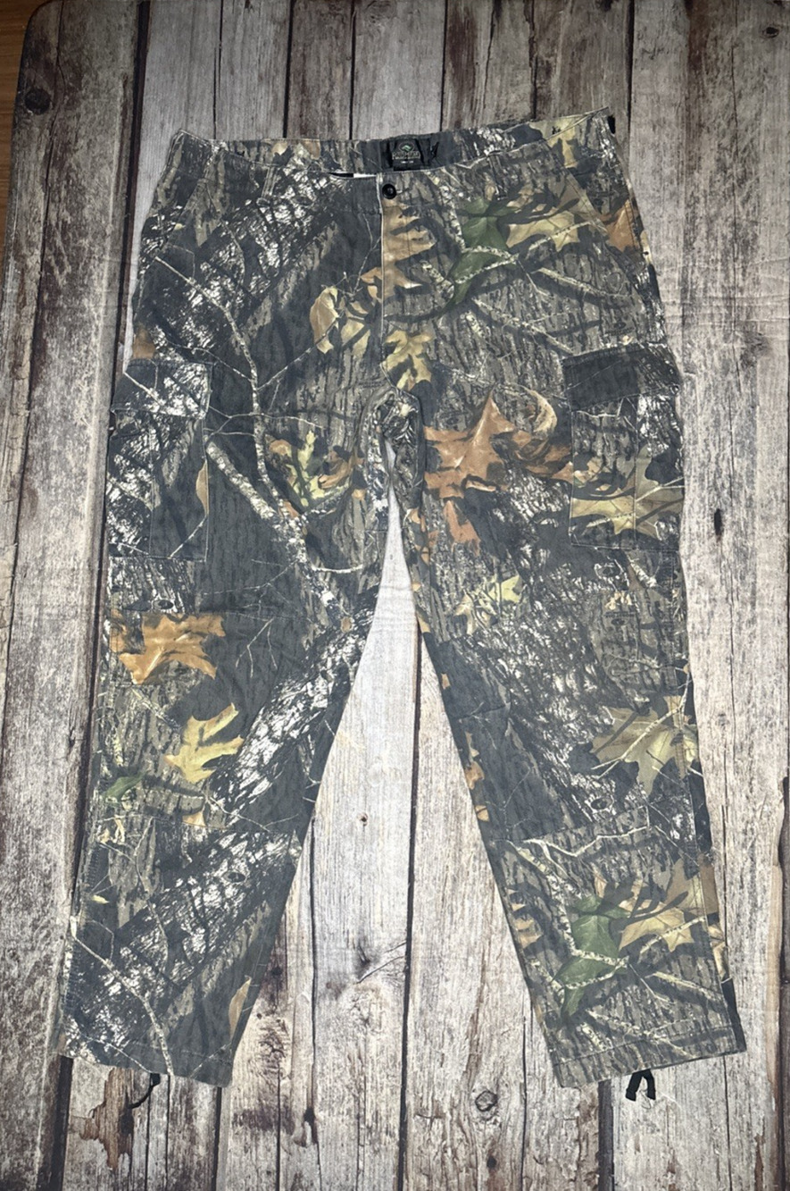 RedHead Bass Pro Camo Cargo Pants Mens XL Hunting Utility Camouflage Outdoor
